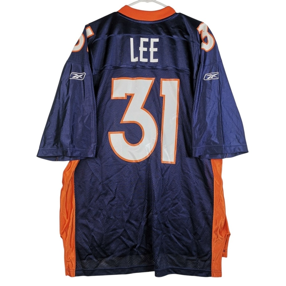Men's NFL Nike On Field Denver Broncos Jersey #31 LEE Size XL Navy Blue - Picture 2 of 6